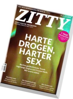 Zitty – 25 Februar 2016