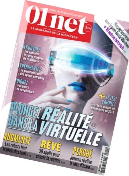 01net – 30 Mars 2016 Cover