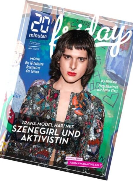 20 Minuten Friday – N 11-12, 18-31 Marz 2016 Cover
