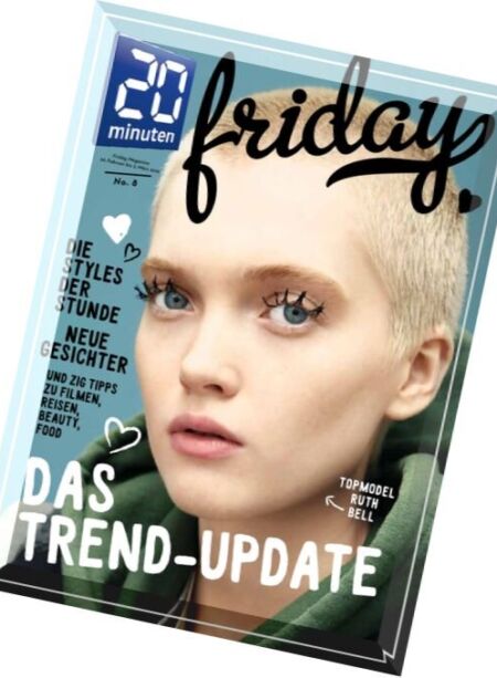 20 Minuten Friday – N 8, 26 Februar – 3 Marz 2016 Cover