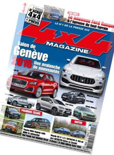 4×4 Magazine – Avril-Mai 2016 Cover