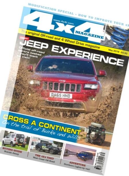 4×4 Magazine – May 2016 Cover