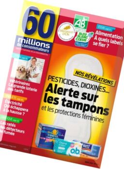 60 Millions de Consommateurs – Mars 2016