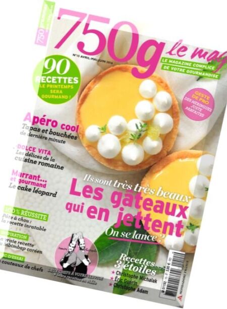 750g Le mag – Avril-Juin 2016 Cover