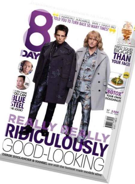 8 Days – 29 February 2016 Cover