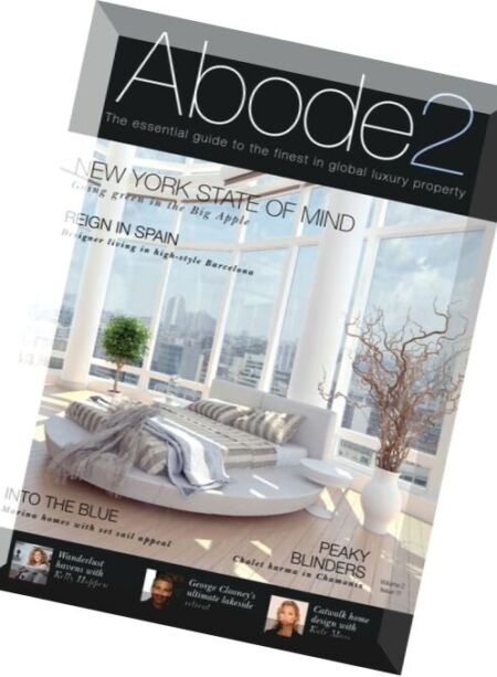 Abode2 – Volume 2 Issue 11 2016 Cover