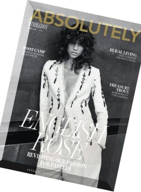 Absolutely Wimbledon – April 2016 Cover