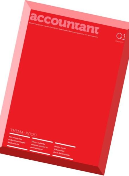 Accountant – Maart 2016 Cover