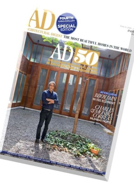 AD Architectural Digest India – March-April 2016 Cover