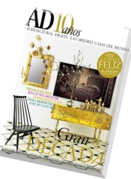 AD Architectural Digest Spain – Marzo 2016