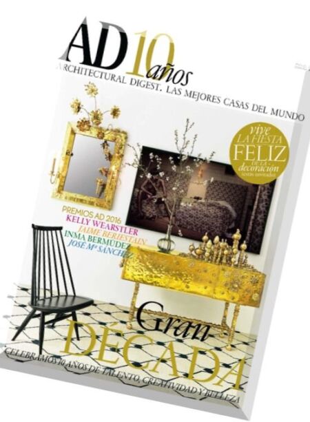 AD Architectural Digest Spain – Marzo 2016 Cover