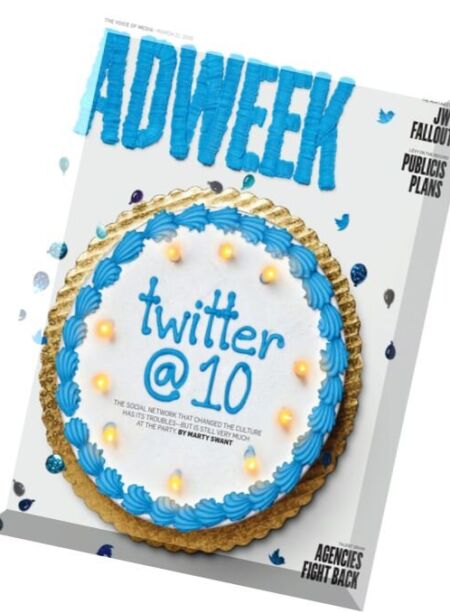 Adweek – 21 March 2016 Cover