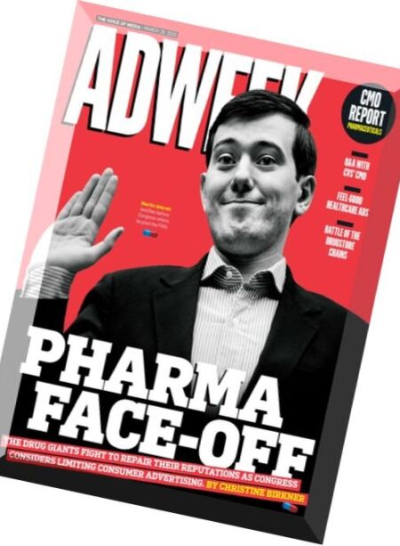 Adweek – 28 March 2016 Cover
