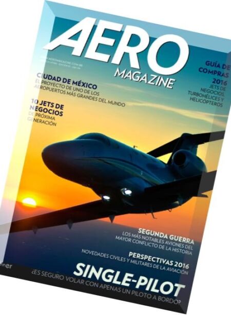 AERO Magazine America Latina – Edicion 1 2016 Cover