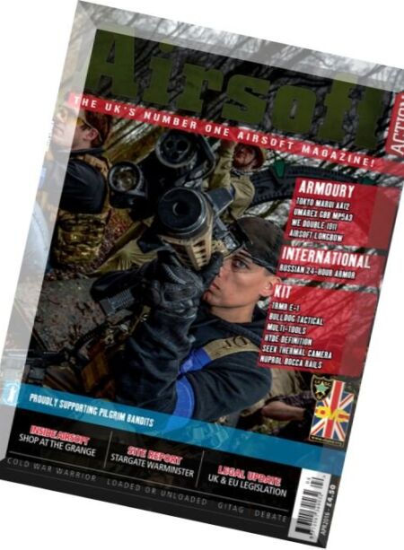 Airsoft Action – April 2016 Cover