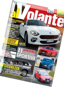 Al Volante – Marzo 2016