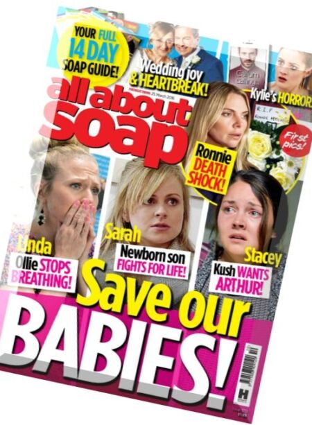 All About Soap UK – 25 March 2016 Cover