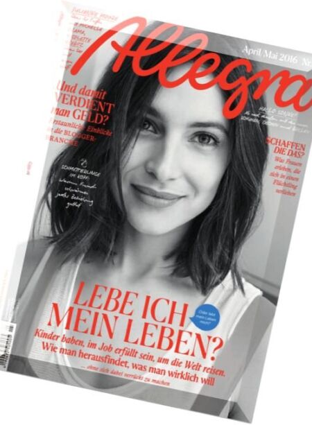 Allegra – April-Mai 2016 Cover