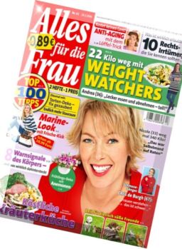 Alles fur die Frau – 24 Marz 2016