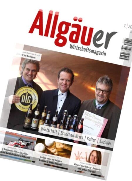 Allgauer Wirtschaftsmagazin – Februar 2016 Cover