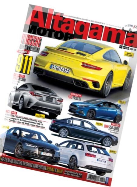 Altagama Motor – N 160, 2016 Cover