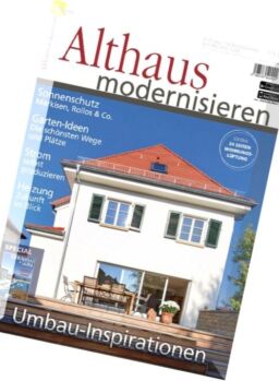 Althaus Modernisieren – April-Mai 2016