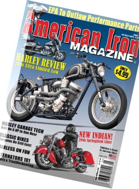 American Iron – Issue 335, 2016 Cover