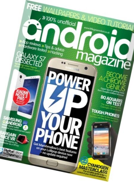Android Magazine UK – Issue 62, 2016 Cover