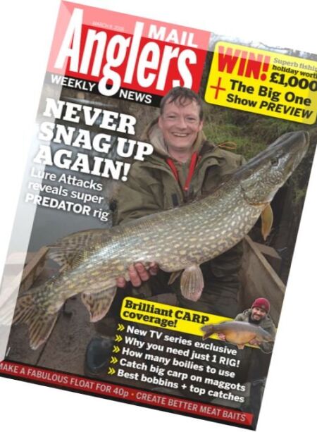 Angler’s Mail – 8 March 2016 Cover