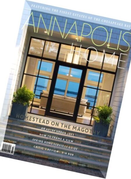 Annapolis Home – March-April 2016 Cover