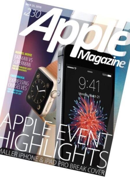 AppleMagazine – 25 March 2016 Cover