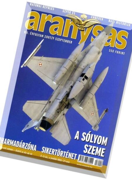 Aranysas – 2007-09 Cover
