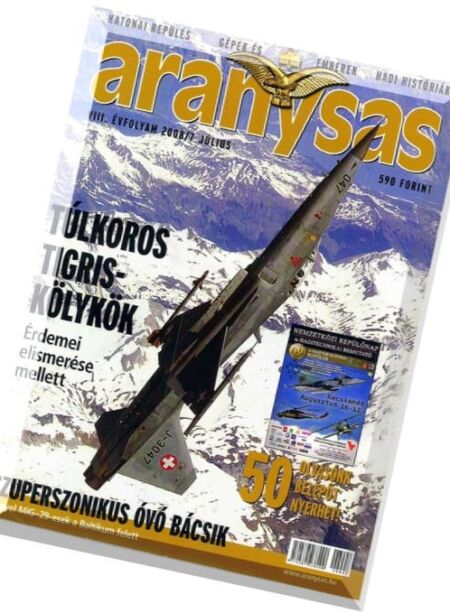 Aranysas – 2008-07 Cover