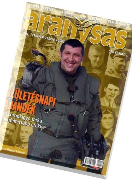 Aranysas – 2008-08 Cover