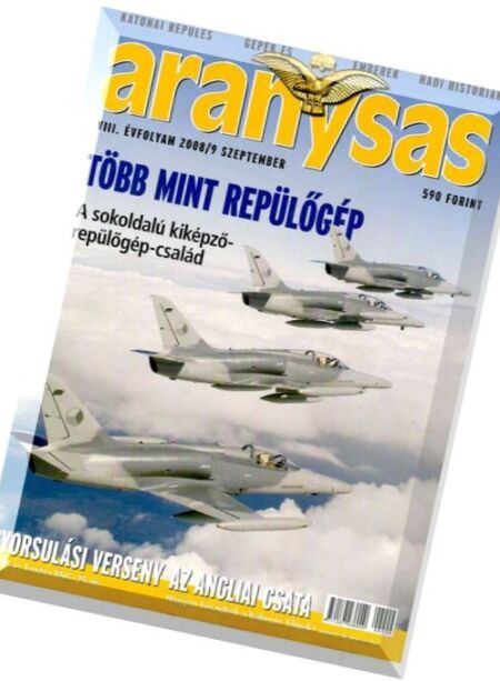 Aranysas – 2008-09 Cover