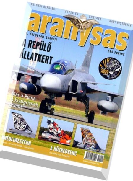 Aranysas – 2009-11 Cover