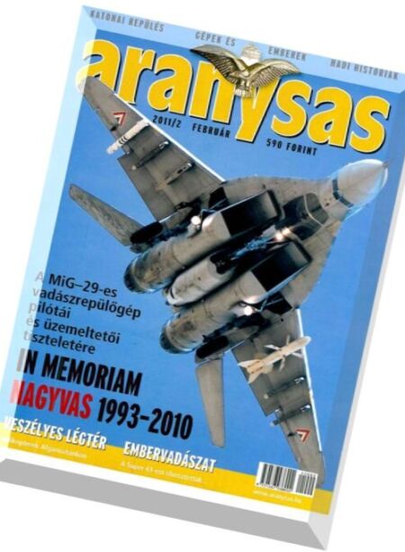 Aranysas – 2011-02 Cover