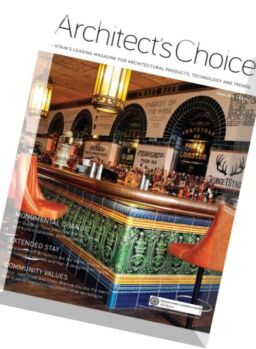 Architect’s Choice – March 2016