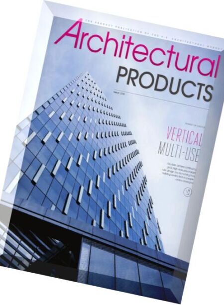 Architectural Products – March 2016 Cover