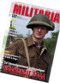 Armes Militaria Magazine – N 337, 2013-08