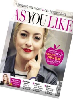 As You Like – Avril 2016