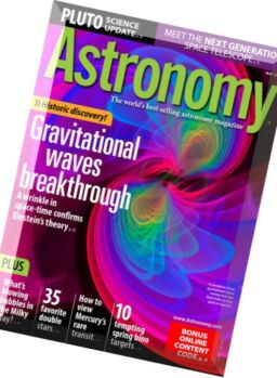 Astronomy – May 2016