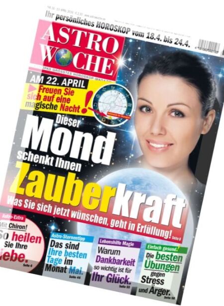 Astrowoche – 13 April 2016 Cover