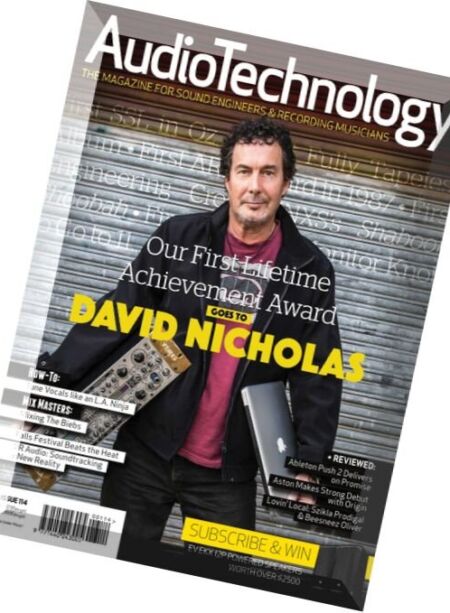 Audio Technology – Issue 114 Cover