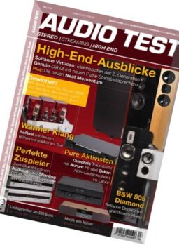Audio Test – Nr.3, 2016