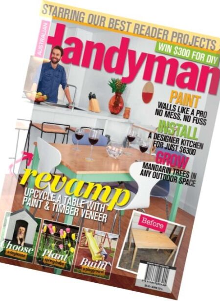 Australian Handyman – April 2016 Cover