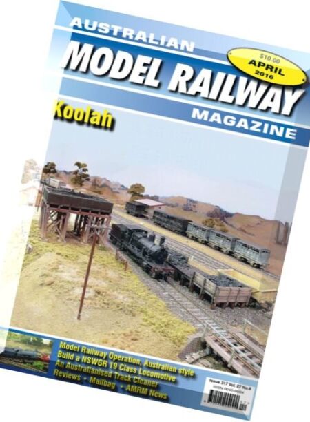Australian Model Railway – April 2016 Cover