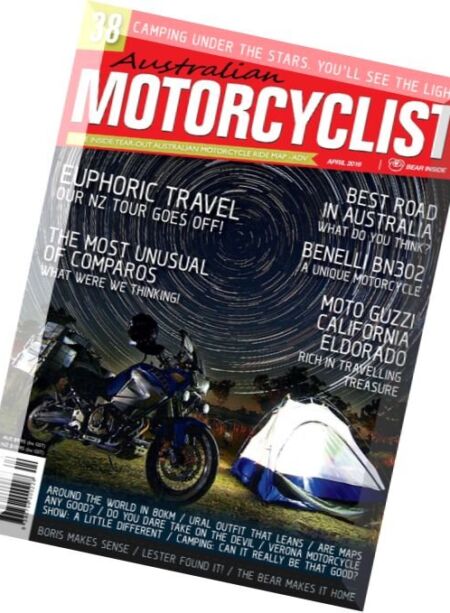 Australian Motorcyclist – April 2016 Cover