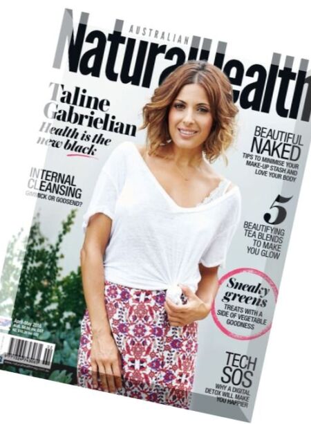 Australian Natural Health – April-May 2016 Cover