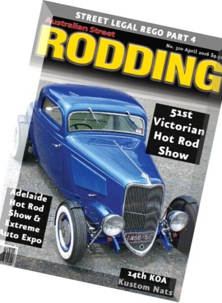 Australian Street Rodding – April 2016 Cover